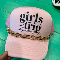 Girls Trip Cheaper Than Therapy Trucker - BIG FRENCHIES