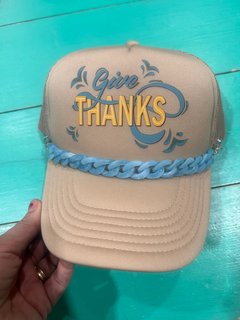 Give Thanks Trucker Hat - BIG FRENCHIES