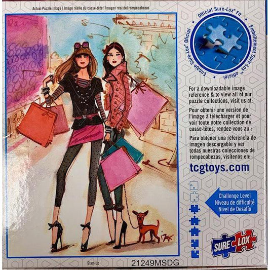 Glam Up Ooh La La 1000 Piece Jigsaw Puzzle Sure Lox - BIG FRENCHIES