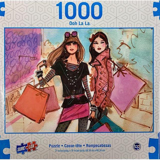 Glam Up Ooh La La 1000 Piece Jigsaw Puzzle Sure Lox - BIG FRENCHIES
