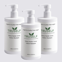 Glossy Smoky Green Vetiver Shampoo