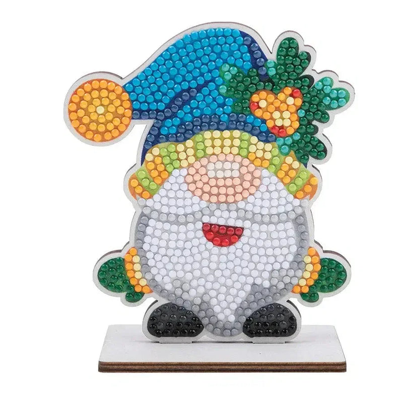 Gnome Crystal Art Festive Buddies Kit Craft Buddy - BIG FRENCHIES