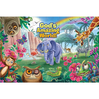 God's Amazing World - 150-Piece Giant Floor Puzzle