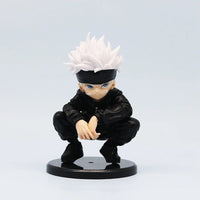 Gojo Satoru Chibi Mini Anime Figure, Jujutsu Kaisen JJK Figurine Gifts 13cm/5in
