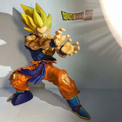 Goku Dragon Ball Z Anime Figure, Kamehameha Cell Saga Dragon Ball Z Super Saiyan Figurine, Anime 6in