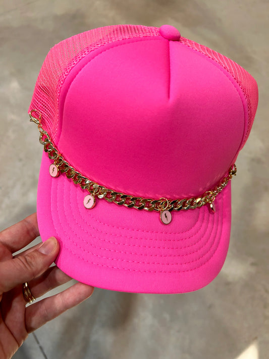 Gold Bolt Trucker Hat Chain - BIG FRENCHIES