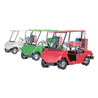 Golf Cart Set 3D Steel Model Kit Metal Earth