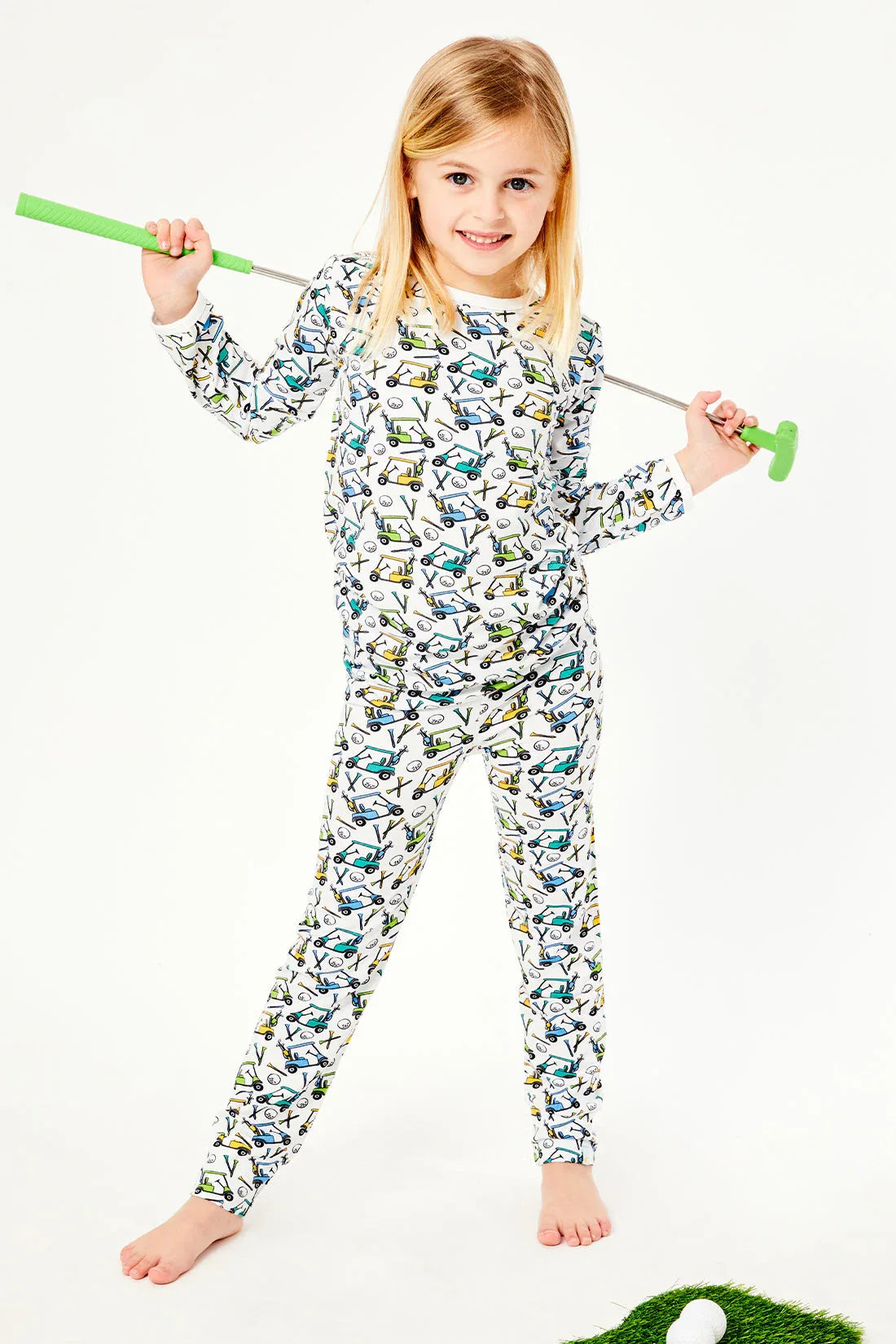 Long Sleeve Pajama Set - Golf - BIG FRENCHIES
