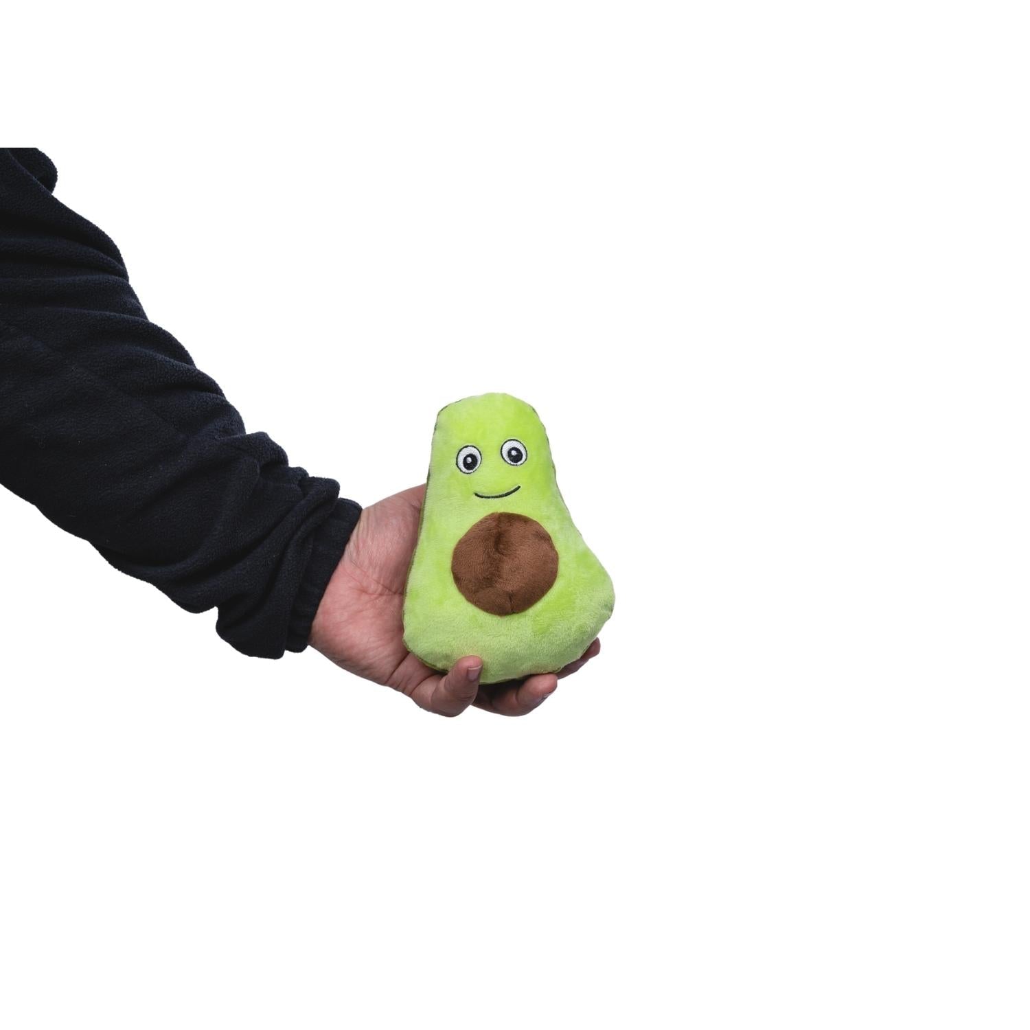 Avocado & Banana Plush Dog Toy Gift Set – with Squeaker & Crinkle Paper for Fun Play - BIG FRENCHIES