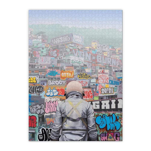Graffiti City 1000 Piece Jigsaw Puzzle Fred - BIG FRENCHIES