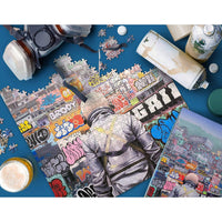 Graffiti City 1000 Piece Jigsaw Puzzle Fred - BIG FRENCHIES