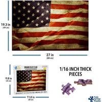 Grand Old Flag 1000 Piece Jigsaw Puzzle Twin Spring