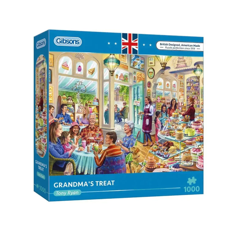 Grandma's Treat 1000 Piece Jigsaw Puzzle Gibsons - BIG FRENCHIES