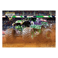 Grave Digger Monster Jam 550 Piece Jigsaw Puzzle in Tin Eurographics