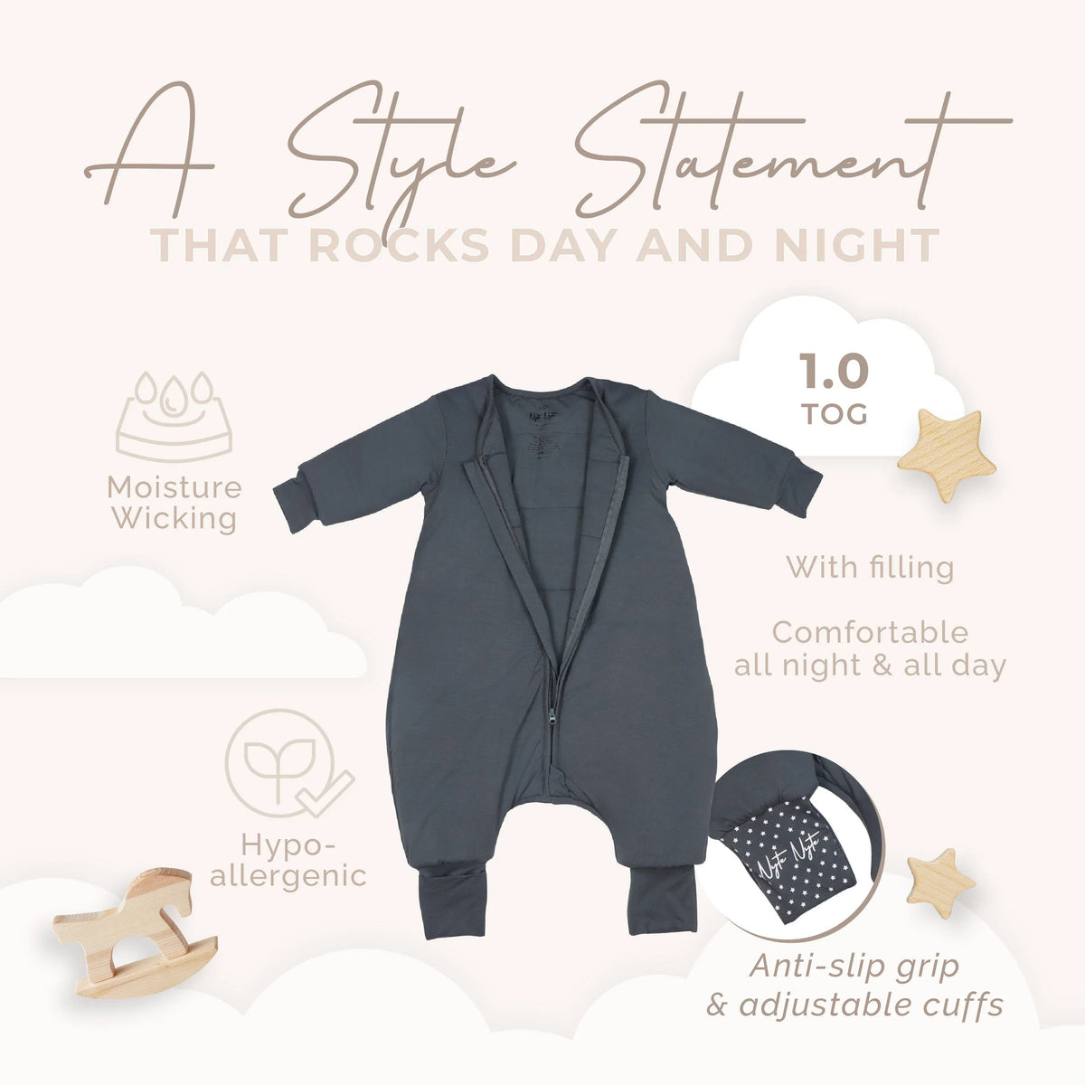 1.0 TOG SNUGGLE-SACK (RUNS BIG) - BIG FRENCHIES