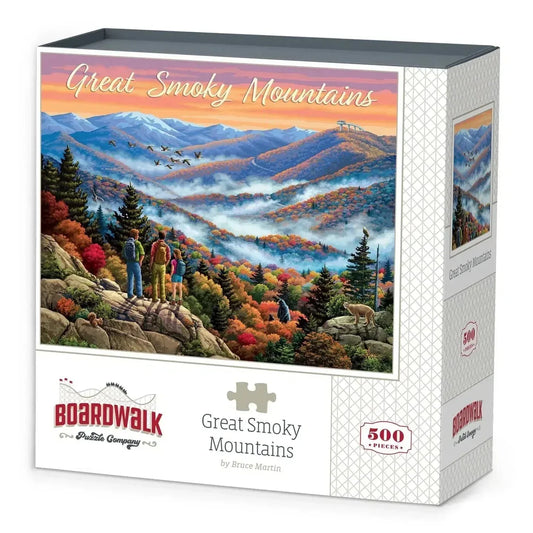 Great Smoky Mountains 500 Piece Jigsaw Puzzle Boardwalk - BIG FRENCHIES