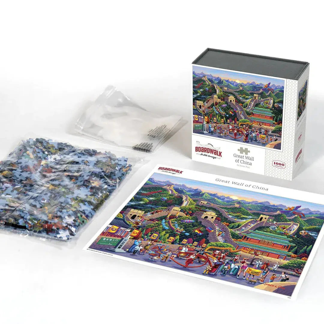 Great Wall of China 1000 Piece Jigsaw Puzzle Boardwalk