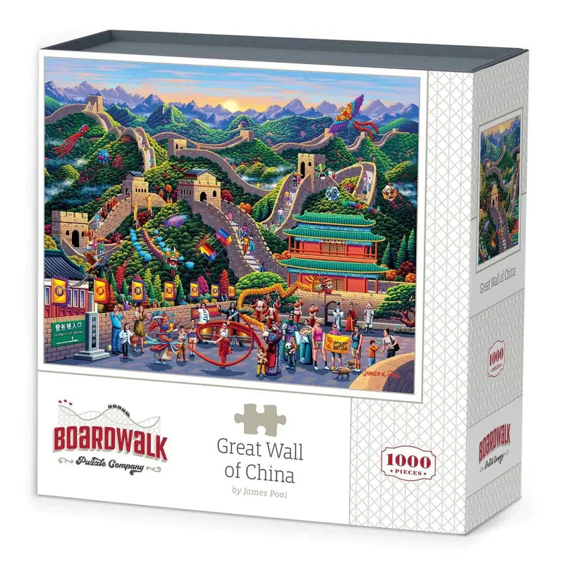 Great Wall of China 1000 Piece Jigsaw Puzzle Boardwalk - BIG FRENCHIES