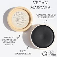 Black Vegan Zero-Waste Mascara ~ Stay Tuned, Reformulation in Progress - BIG FRENCHIES
