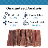 Country Living 6” Gullet Flats Dog Treats – 20 Count Bag – All-Natural Beef Esophagus Chews – High-Protein, Easily Digestible, Single-Ingredient Dog Treats – Grain-Free & Long-Lasting - BIG FRENCHIES
