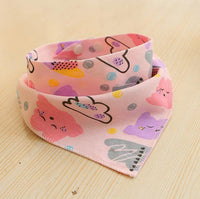 Baby Bibs Waterproof Triangle Cotton Cartoon Child Bibs Dribble Bibs Newborn Slabber Absorbent Cloth For Kids - BIG FRENCHIES