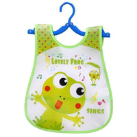 Fashion Printed Adjustable Animal Plastic Waterproof Lunch Feeding Bibs Feeding Cloth for Children In Modern Design - BIG FRENCHIES
