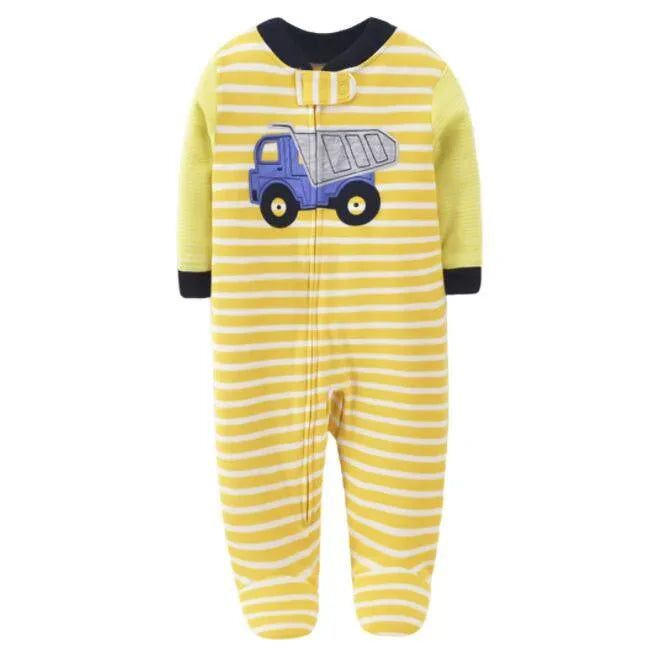 Baby Clothes Newborn Home Wear Cotton Baby Girl Romper Baby Costume Infant Boy Sleep Comfortable Pajamas - BIG FRENCHIES