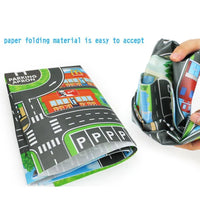 Traffic Road Carpet Play mat Rug For Cars Baby Crawling mat Climbing Pad Parking Lot Map Play Carpet for Baby and Kids - BIG FRENCHIES