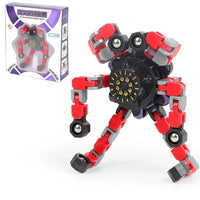 Deformable Fidget Spinner Chain Toy – Stress Relief Sensory Spinner for Kids & Adults