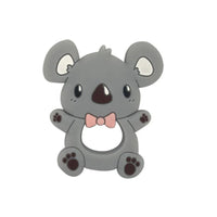 Food Grade Silicone Teethers Animal Fox Koala Teether Baby Silicone Chew Charms Kids Teething Gift Toddler Toys - BIG FRENCHIES