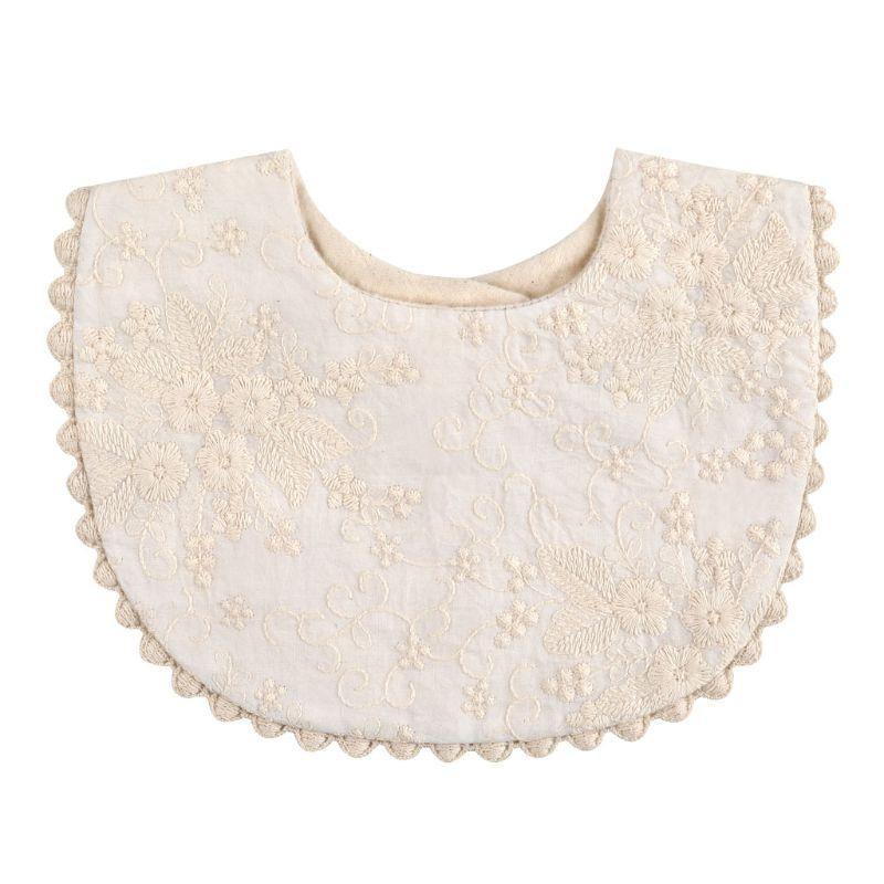 Infant Baby Bib Kid Toddler Dinner Feeding Tassel Double-side Cotton Linen Burp Cloths Saliva Towel For Baby - BIG FRENCHIES