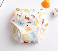 8-layer Pants Baby Diapers Reusable Training Pants Washable Cloth Diapers Waterproof Pants Nappies With Leak-proof Side - BIG FRENCHIES