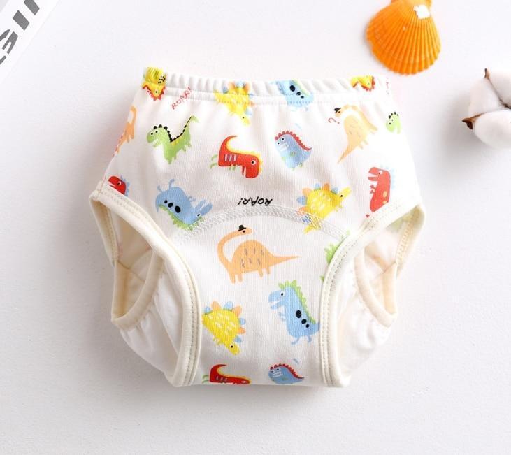 8-layer Pants Baby Diapers Reusable Training Pants Washable Cloth Diapers Waterproof Pants Nappies With Leak-proof Side - BIG FRENCHIES