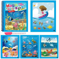 Early Education Montessori Painting Drawing Board For Kids Toys Coloring Book Doodle & Magic Pen Magic Water Drawing Book - BIG FRENCHIES
