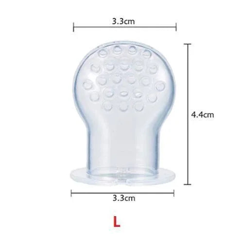 Silicone Baby Pacifier Feeder Cartoon Animal Infant Nipple Holder Newborn Fruit pacifier Tetine Silicona Nipple Bit - BIG FRENCHIES