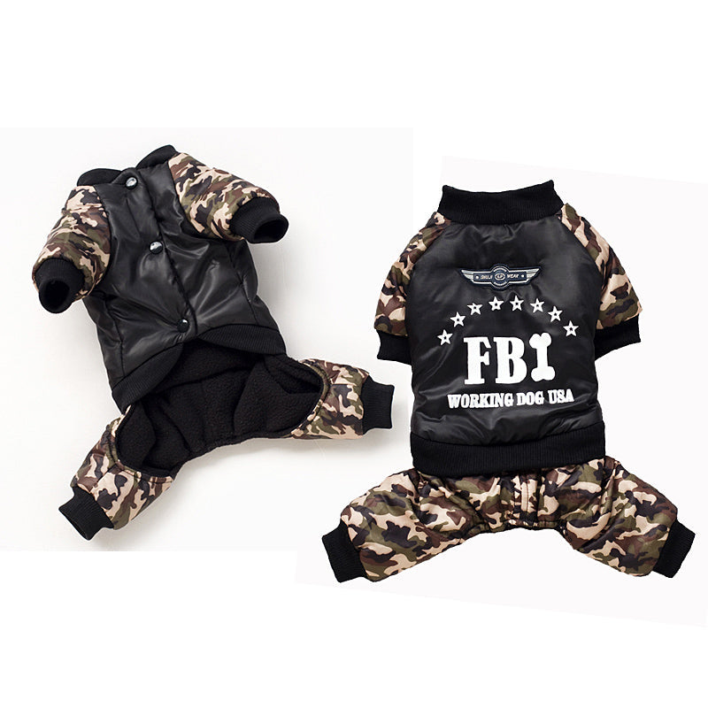 FBI Camouflage Coat | Jumpsuit Pants - BIG FRENCHIES