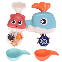 Baby Bath Toys Bubble Machine Crabs Frog Music Kids Bath Toy Bathtub Soap Automatic Bubble Maker - BIG FRENCHIES
