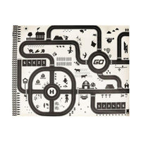 Baby Playing Mat Kids Boys Crawling Carpet Cute Cartoon Traffic Park Map Mat Toys for Children In Modern New City Design - BIG FRENCHIES