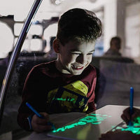 Draw With Light-Fun And Developing Drawing&write Flip Board Kids Educational Toy Magic Drawing Lighting In Dark Gift For Child - BIG FRENCHIES