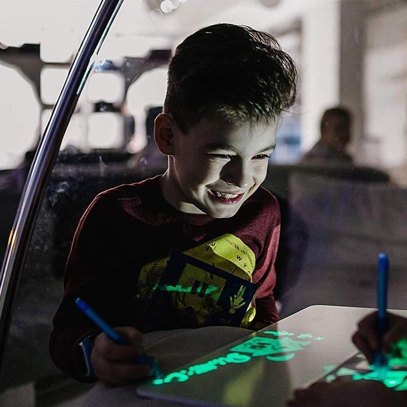 Draw With Light-Fun And Developing Drawing&write Flip Board Kids Educational Toy Magic Drawing Lighting In Dark Gift For Child - BIG FRENCHIES