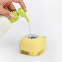 Dog & Cat Bath Massage Brush – Soft Silicone Pet Accessories Tools - BIG FRENCHIES