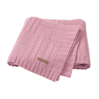 Baby Blanket Knitted Newborn Swaddle Wrap Blankets Super Soft Toddler Infant Bedding Quilt For Bed Sofa Basket Stroller - BIG FRENCHIES