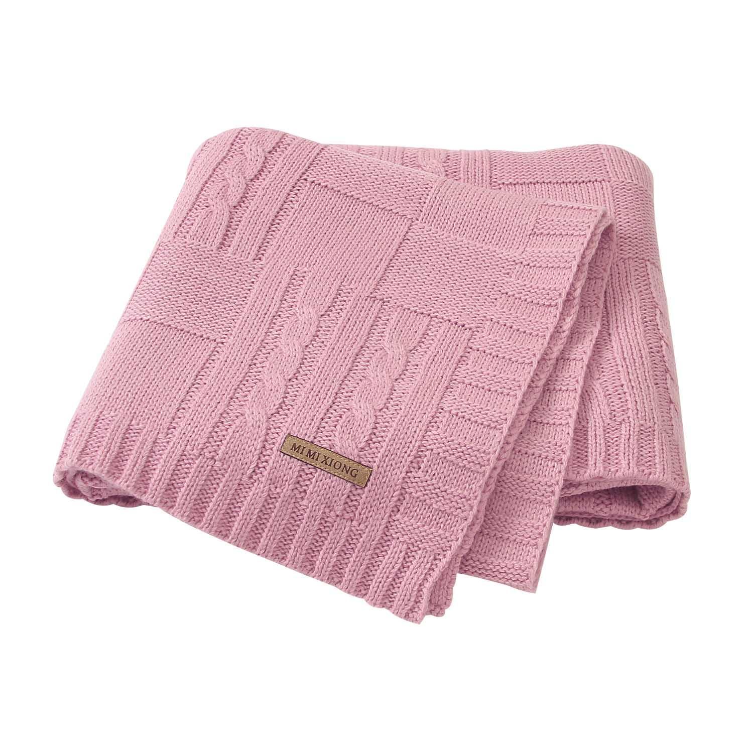 Baby Blanket Knitted Newborn Swaddle Wrap Blankets Super Soft Toddler Infant Bedding Quilt For Bed Sofa Basket Stroller - BIG FRENCHIES