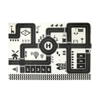 Baby Playing Mat Kids Boys Crawling Carpet Cute Cartoon Traffic Park Map Mat Toys for Children In Modern New City Design - BIG FRENCHIES