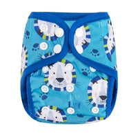 Newborn Pocket Diaper Cloth Diapers Bamboo Charcoal Inner Waterproof PUL Outer Double Gussets Nappies for Baby - BIG FRENCHIES