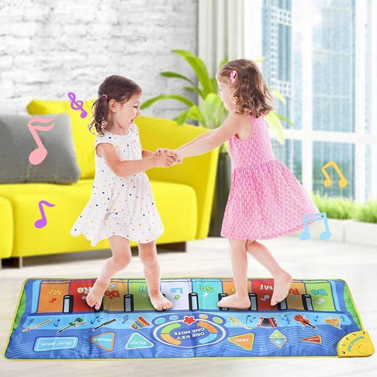 Big Size Music Piano Carpets and Multiple Musical Instruments Sounds Play Mat Educational Toys For Kids - BIG FRENCHIES
