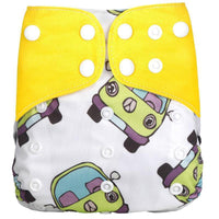 1Pcs Reusable Cloth Diaper Adjustable Baby Nappies Washable Nappy Durable Baby Diaper - BIG FRENCHIES