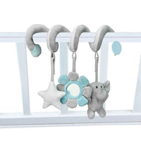 Modern Rattles Mobile Bed Baby Toys Cute Crib Stroller Spiral Newborn Educational Cartoon Animals Rattle Toy For Kids - BIG FRENCHIES