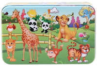 New 60 Pieces Wooden Toys Puzzle Kids Toy Cartoon Animal Wood Toys Puzzles For Child Early Educational Learning Toys for Children - BIG FRENCHIES