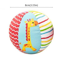 Animal Ball Soft Plush Baby Mobile Toys With Sound Baby Rattle Body Building Ball Newborn Educational Toys For Kids - BIG FRENCHIES